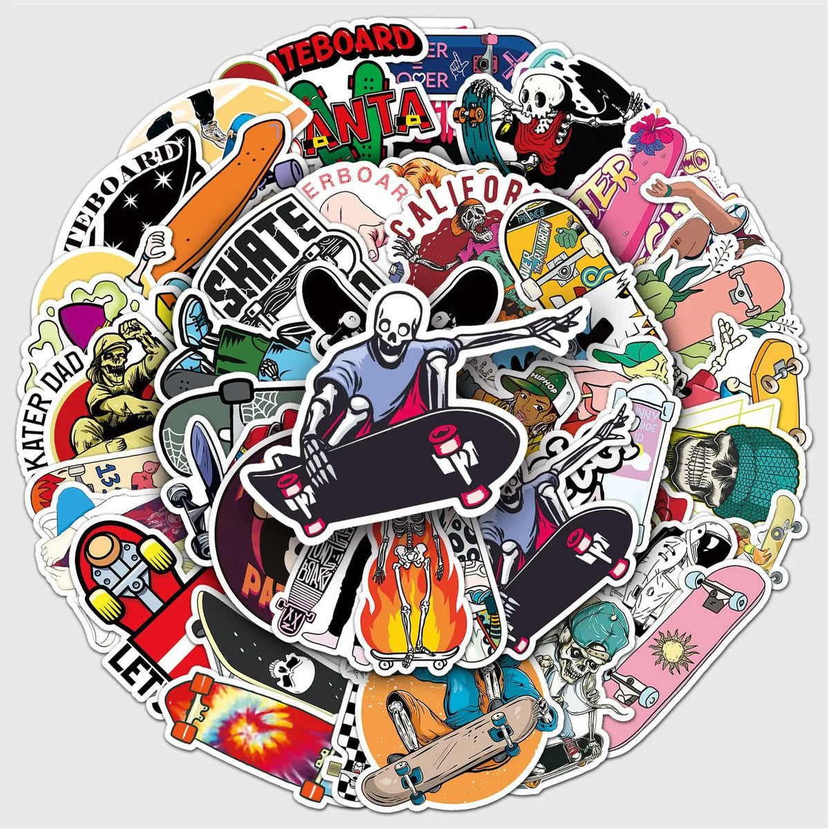 4you2kn0 Graffiti Stickers Decals for skateboards (50pc.)