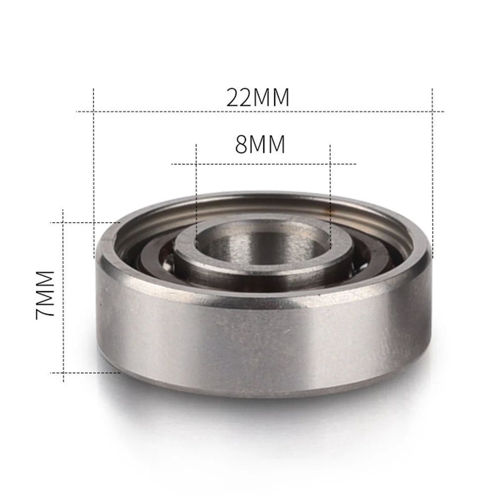 4you2Kn0 ABEC-11 Skateboard Bearings – 8 Pack