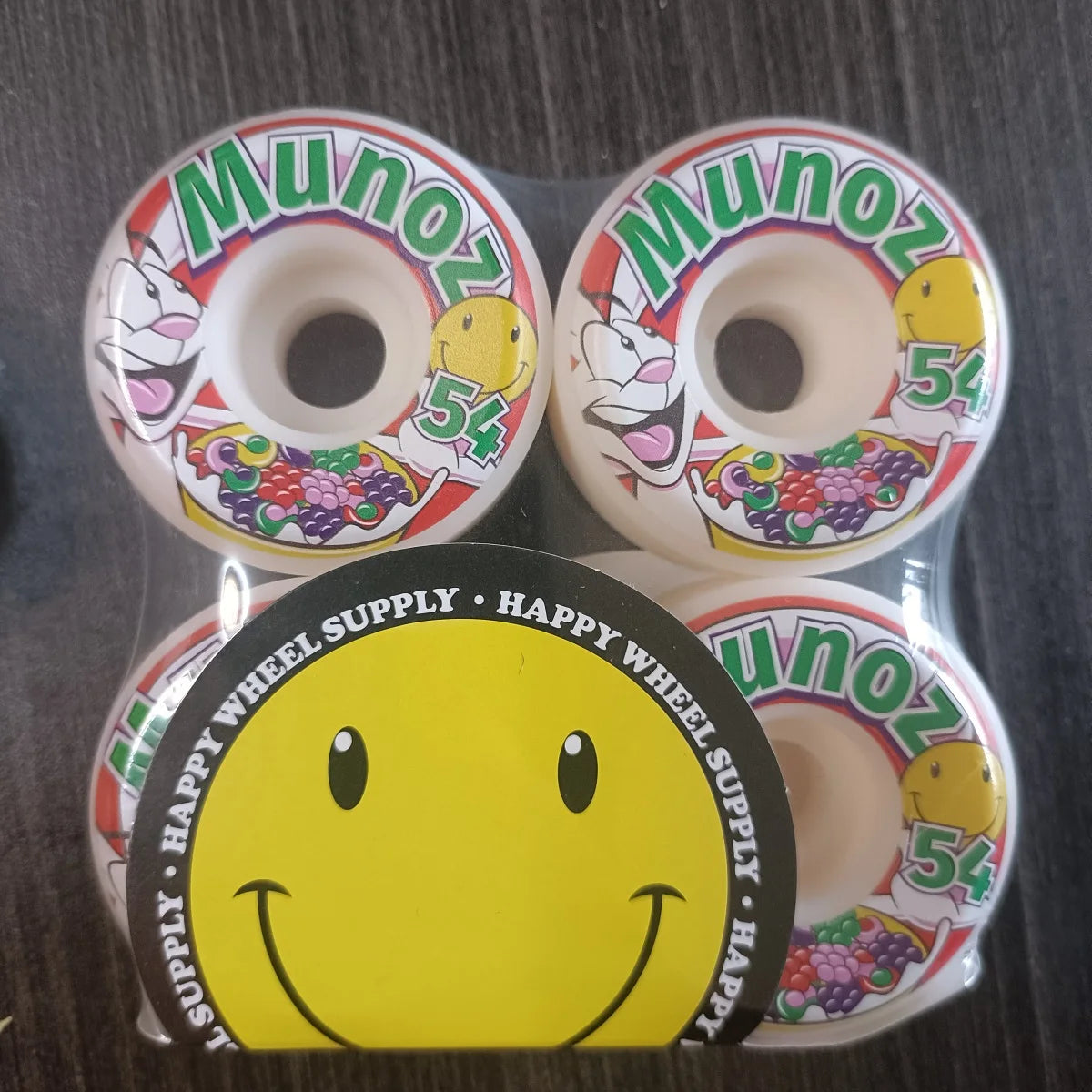 Happy Wheel Supply Pro Skateboard Wheels – 52mm / 53mm / 54mm