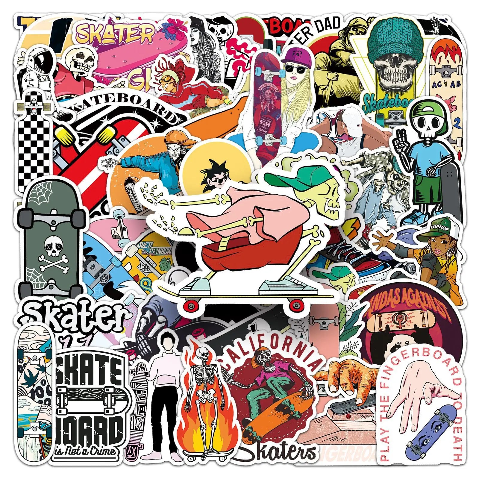 4you2kn0 Graffiti Stickers Decals for skateboards (50pc.)