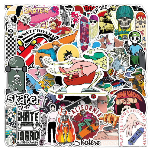 4you2kn0 Graffiti Stickers Decals for skateboards (50pc.)